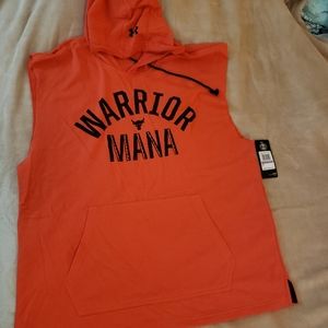 Mens Under Armour workout top the rock workout line xxl